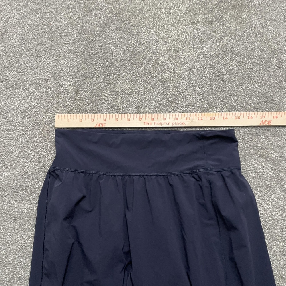 Lululemon Joggers Womens 8 Navy Sun Setter Tapered Cuffed Athletic Pants Yoga - Picture 7 of 10